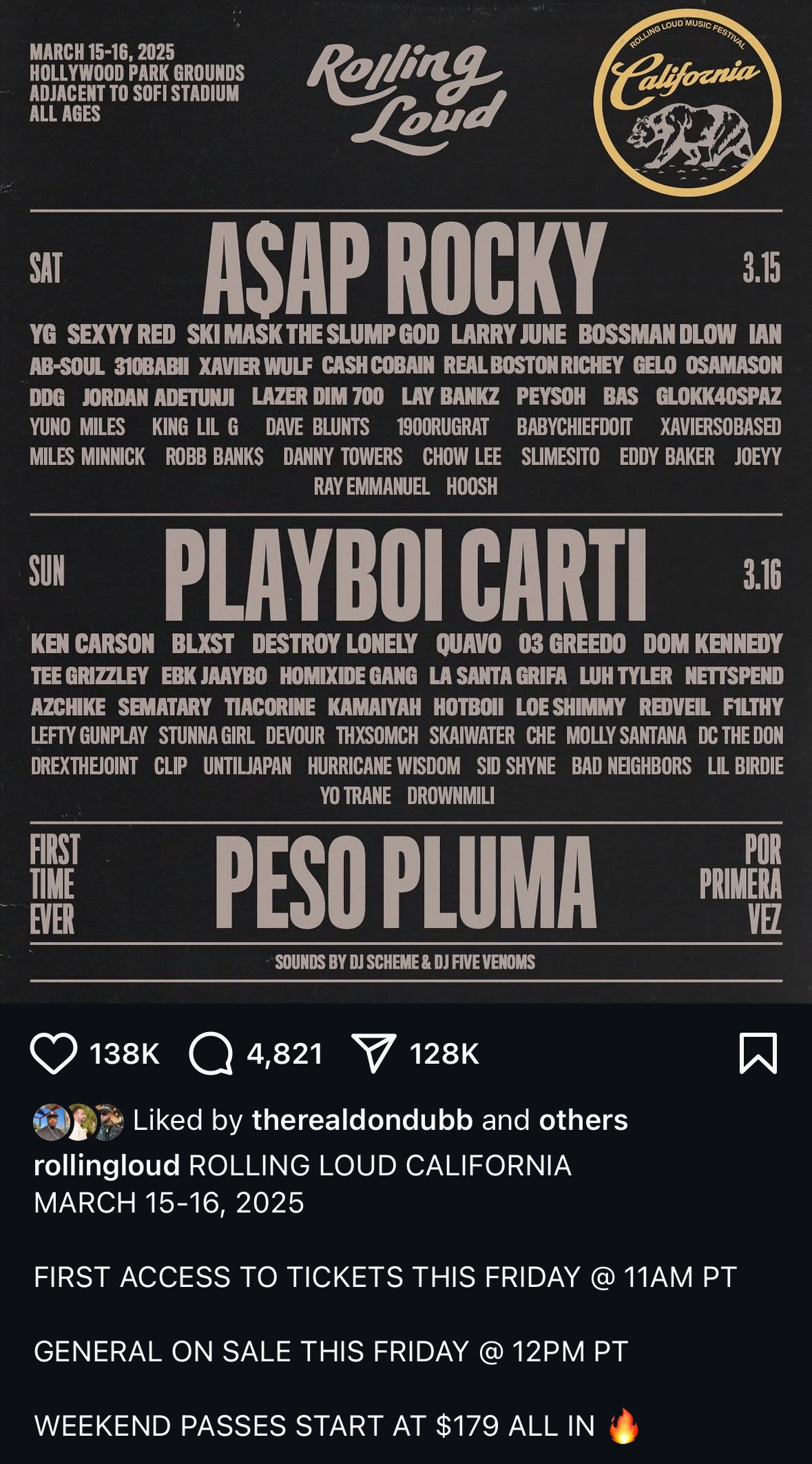 Rolling Loud California