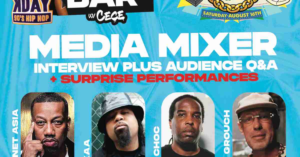 RhymeFest Raise the Bar Media Mixer