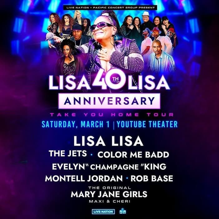 Lisa Lisa 40th Anniversary