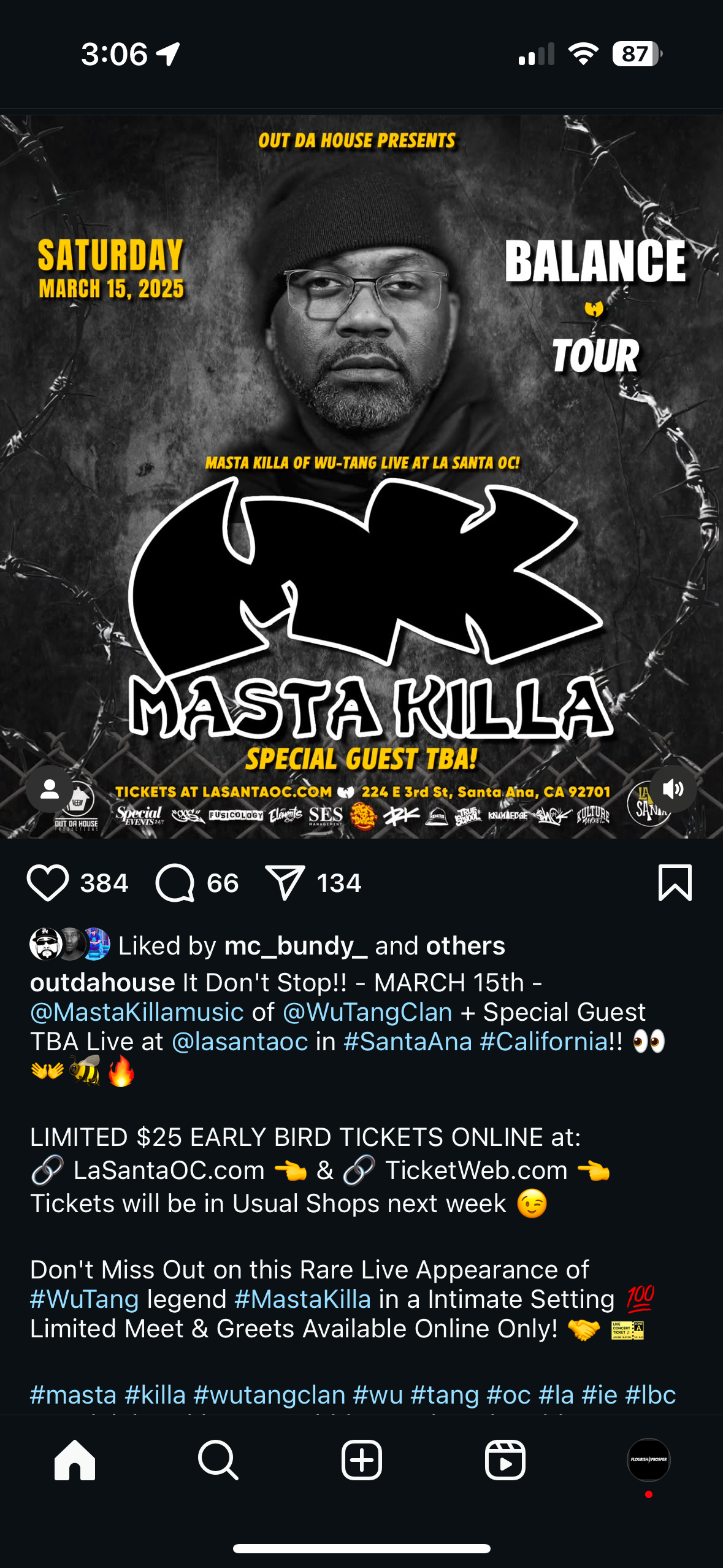 Masta Killa Live