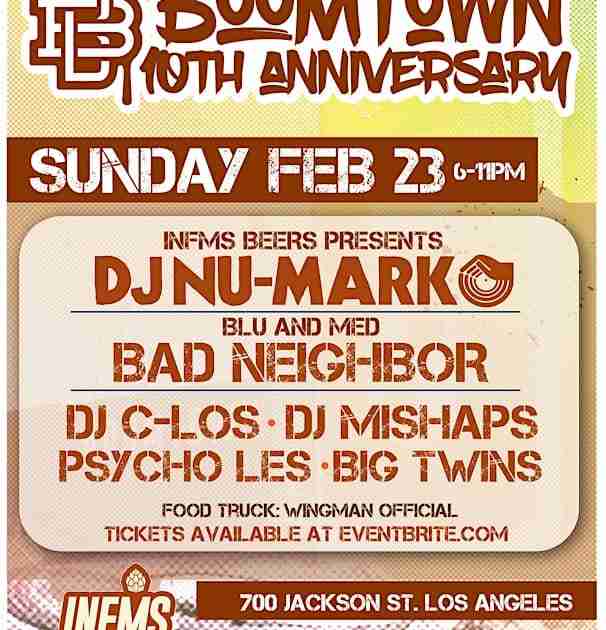 Boomtown 10th Anniversary