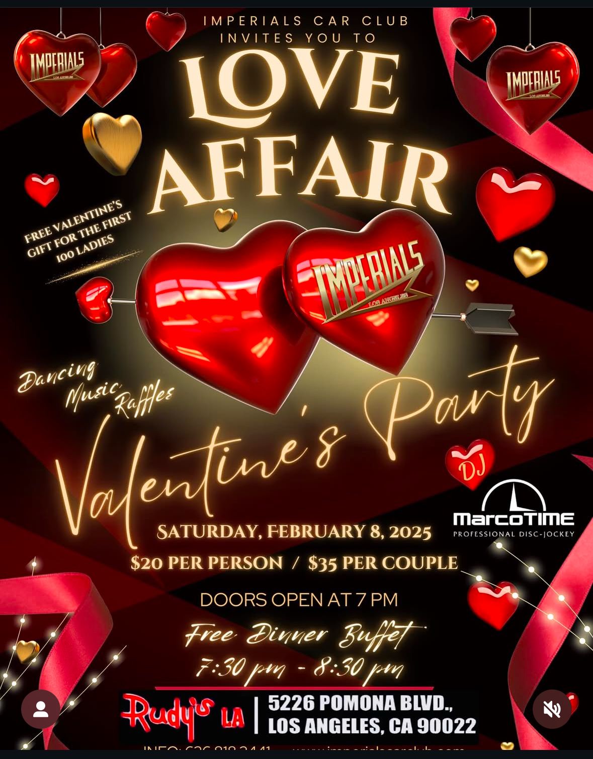 Love Affair Valentine's Party