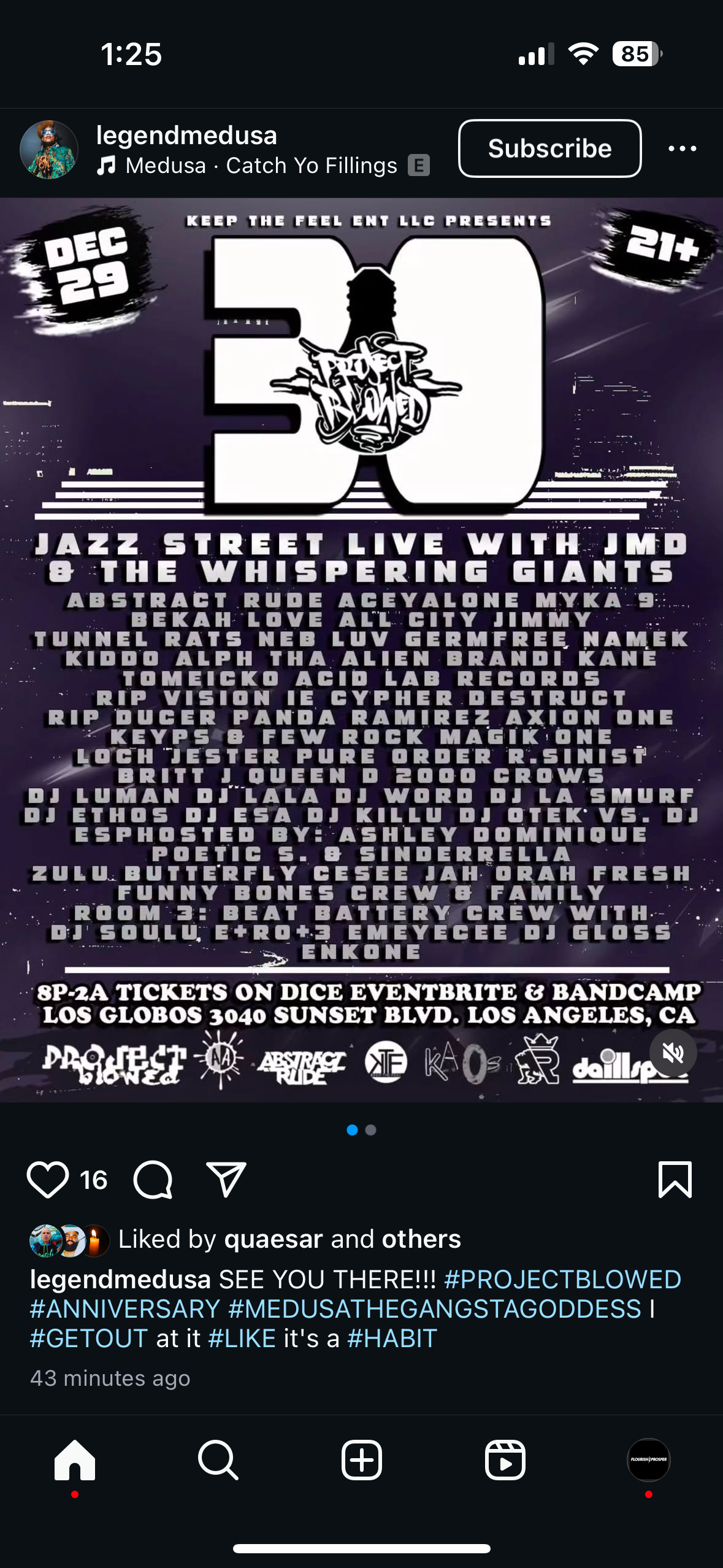 Project Blowed 30th Anniversary