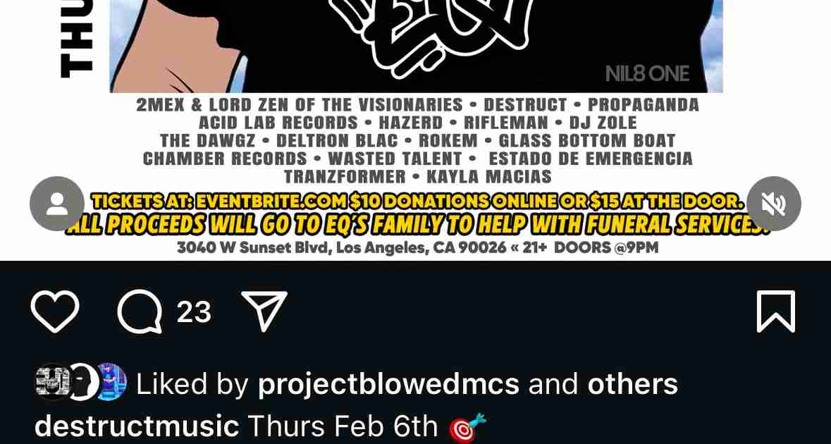 Long Live EQ Benefit Show