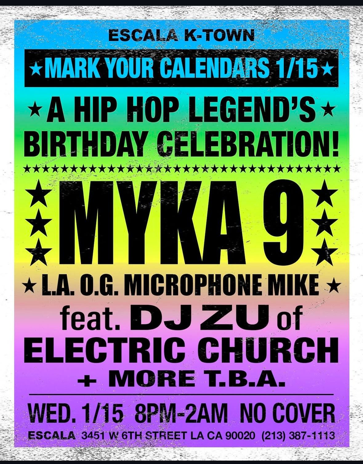 MYKA 9 Birthday Celebration