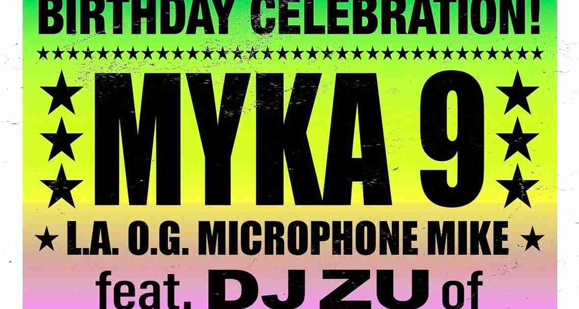 MYKA 9 Birthday Celebration