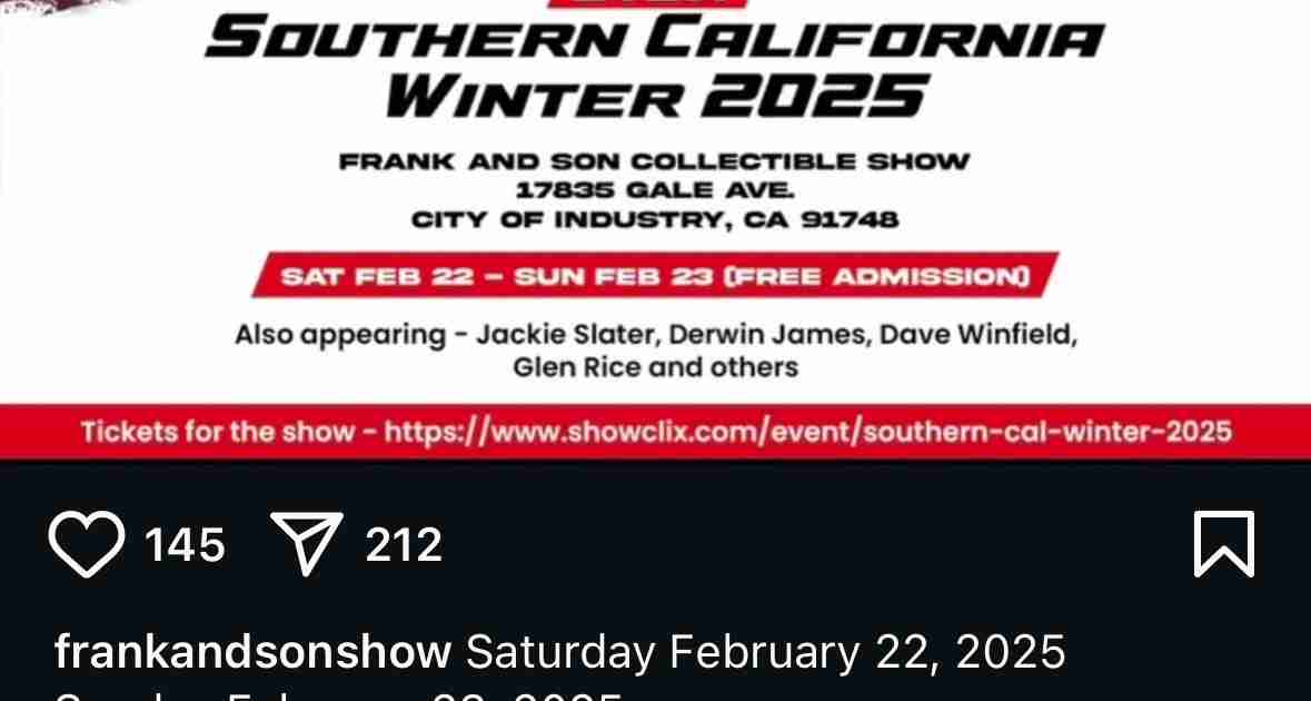 GTSM Southern California Winter 2025